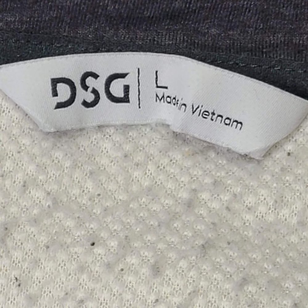 DSG Womens Size L White Sherpa Fleece Half-Zip Pullover Jacket With Pockets - Picture 2 of 9